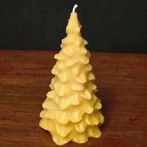 Large Beeswax Candle  Tree